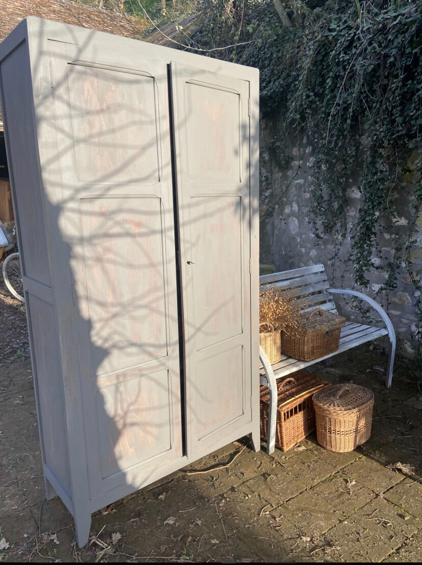 Old parisian wardrobe
