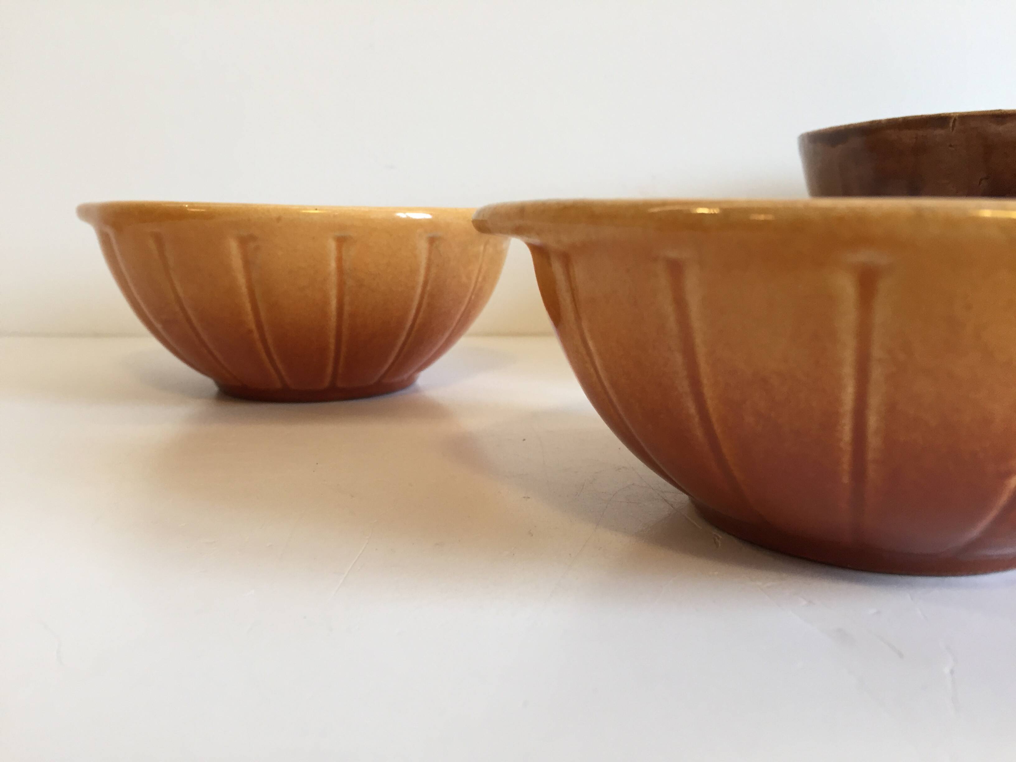 Antique Bowls with Handles DUROFEU / SDEL
