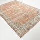 7x10 Turkish Brunt Red Vintage Area Rug, 221x323Cm