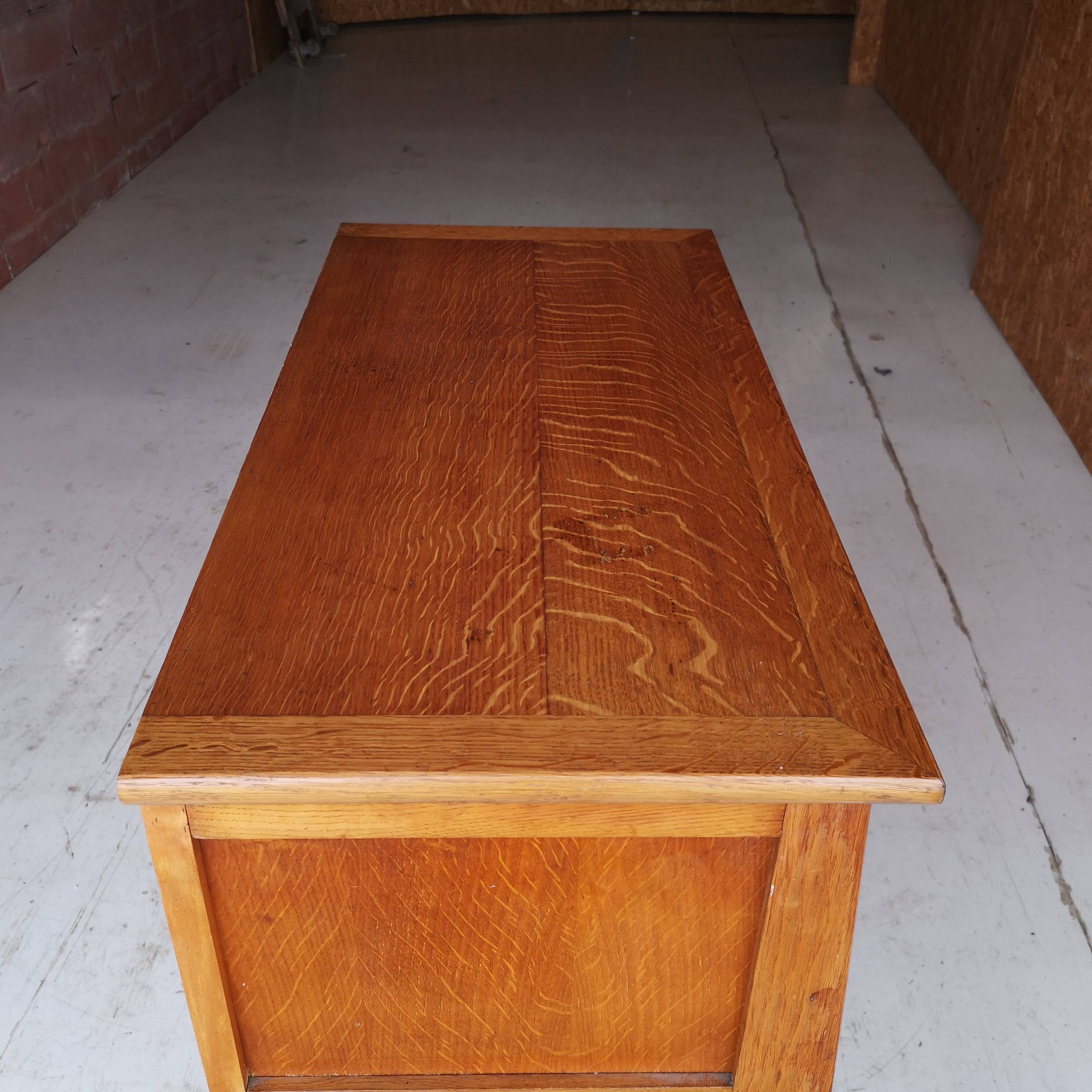 Modernist oak secretary "La Gentilhommière" - Charles Dudouyt - 1940