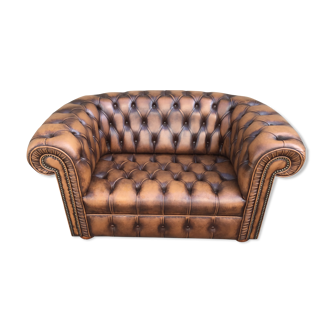 Canapé chesterfield 2 places