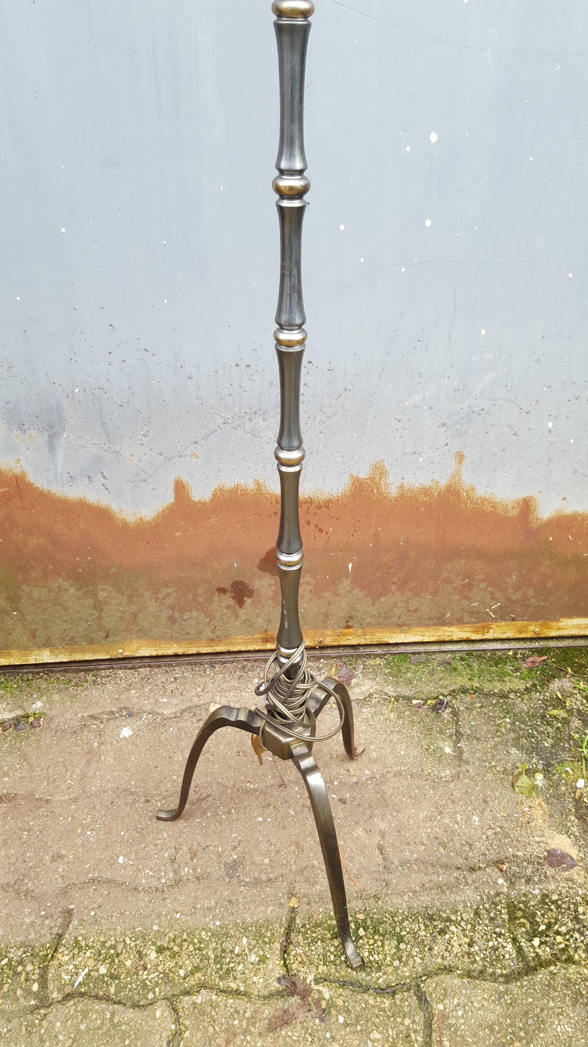Vintage brass lamp 1960