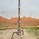 Vintage brass lamp 1960