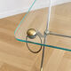 Coffee table Maison Jansen with swan necks 1940