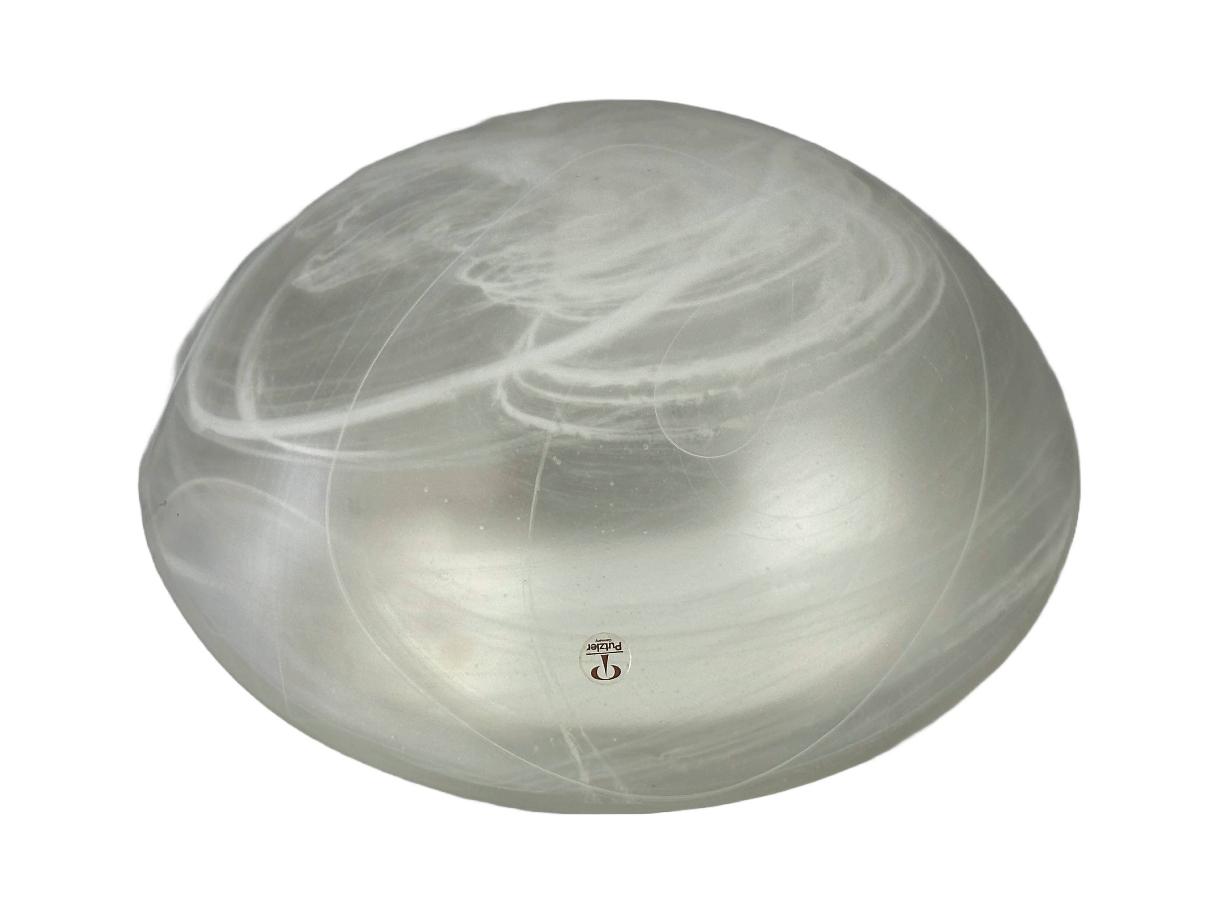 1960s/1970s Peill & Putzler Germany Ceiling Lamp, Space Age Design