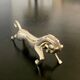 6 horse-shaped metal knife holders