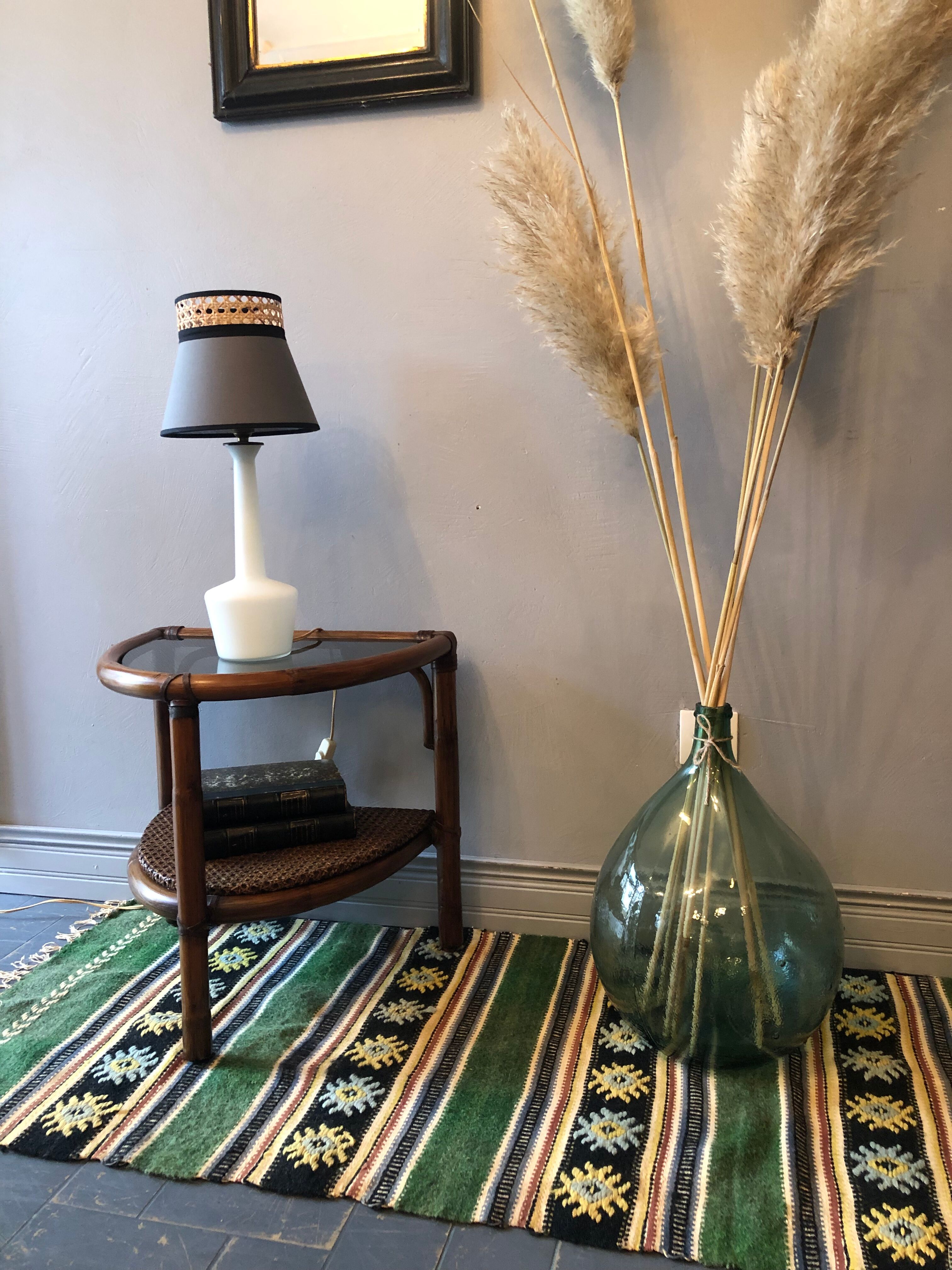 2 vintage bedside tables