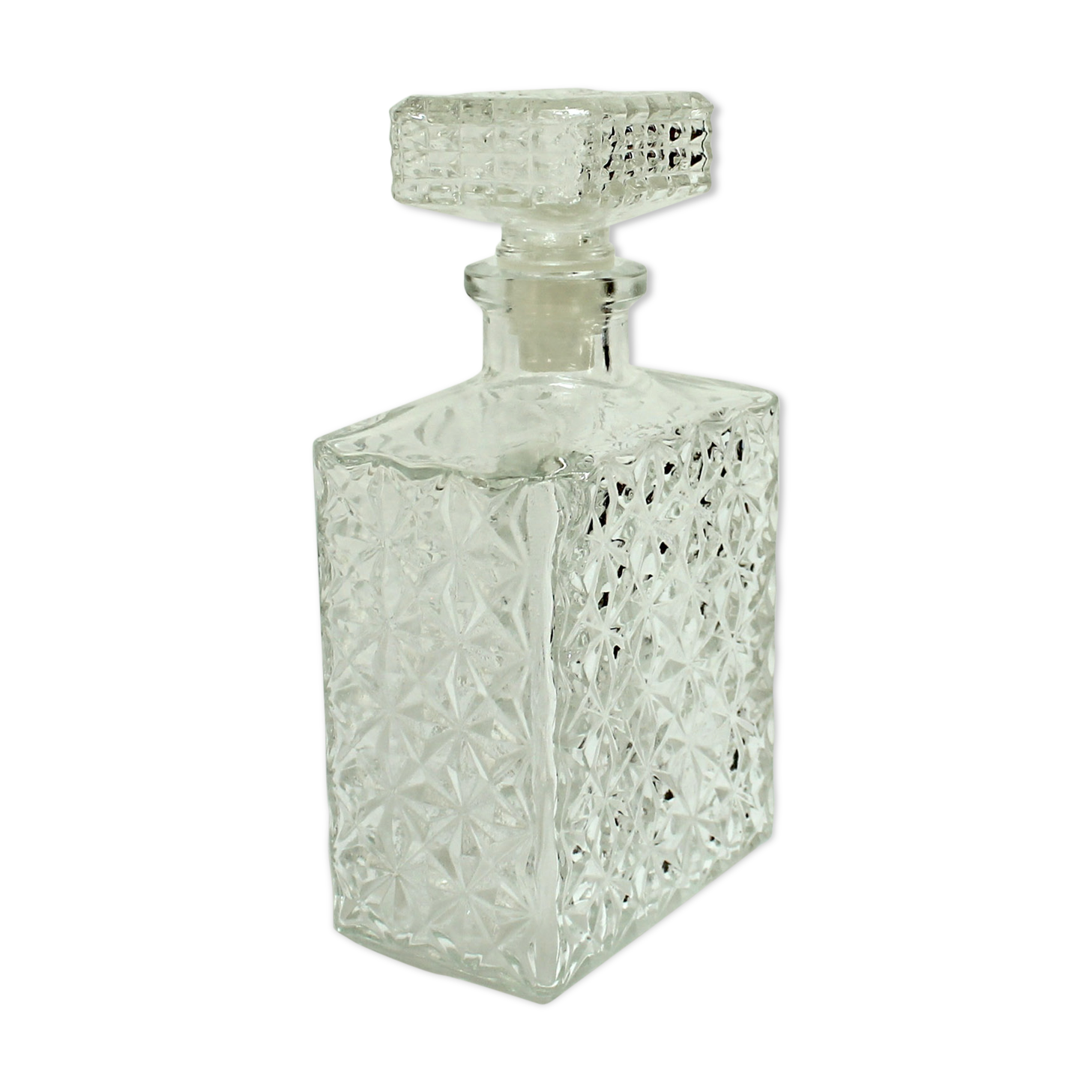 Whisky 70' glass decanter