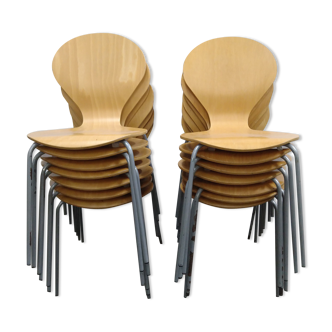 Chaises Rondo conçue par Erik Jørgensen pour Danerka