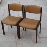 Scandinavian chair pair - Roche Bobois