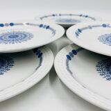 Set of 7 Pontesa dessert plates