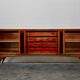 Mid-Century Italian Cherrywood and Walnut Sideboards, 1950s