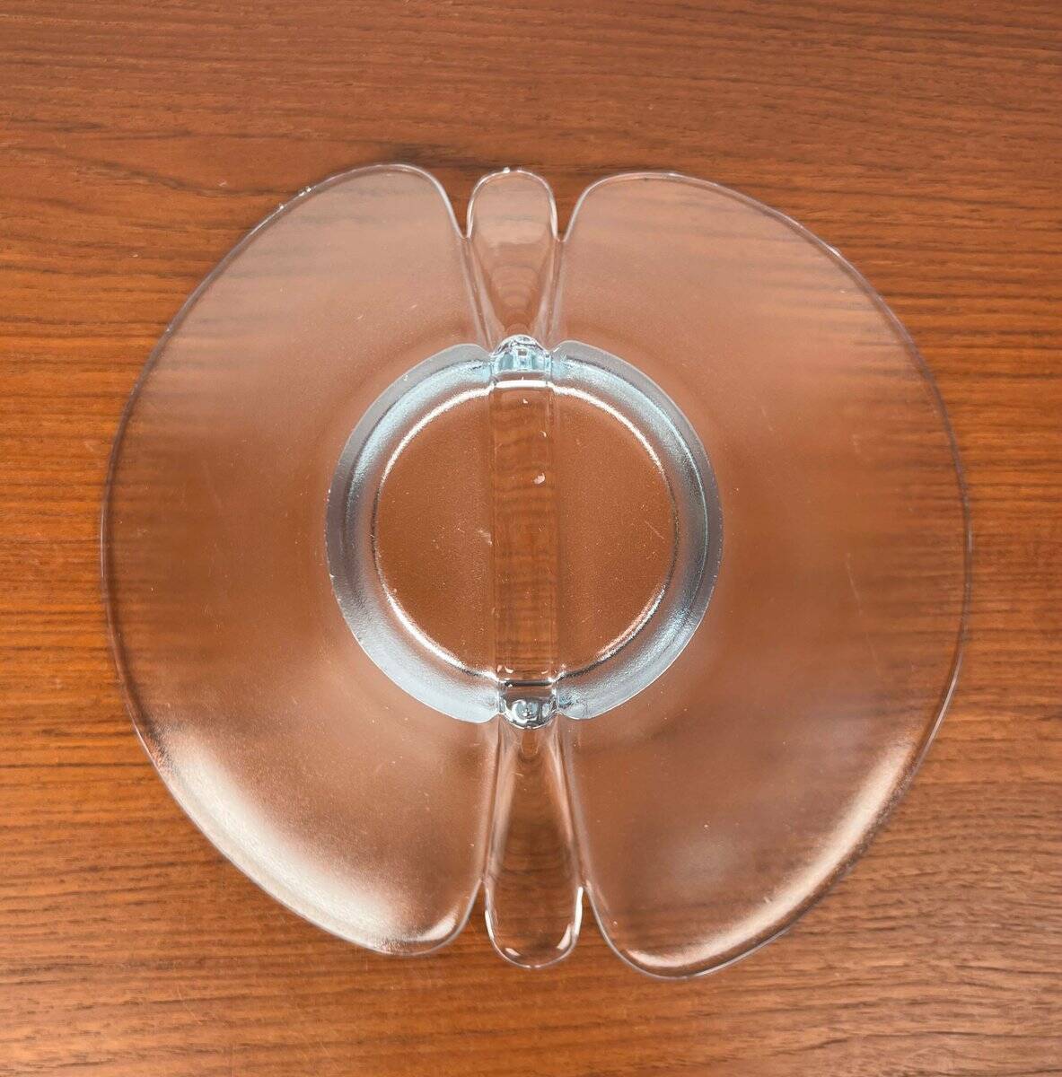 Vintage Danish glass bowl by Holmegaard, 1970s