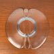 Vintage Danish glass bowl by Holmegaard, 1970s