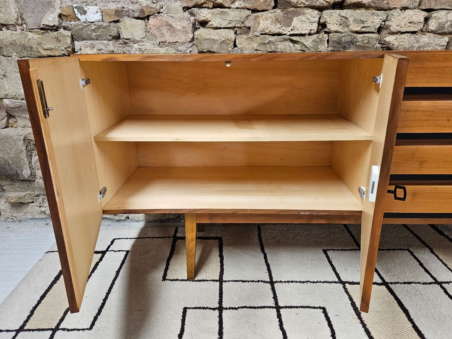 Sideboard style Scandinavian vintage 1970"