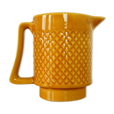 Ceramic pitcher Sarreguemines France