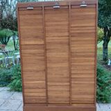 Triple oak curtain binder