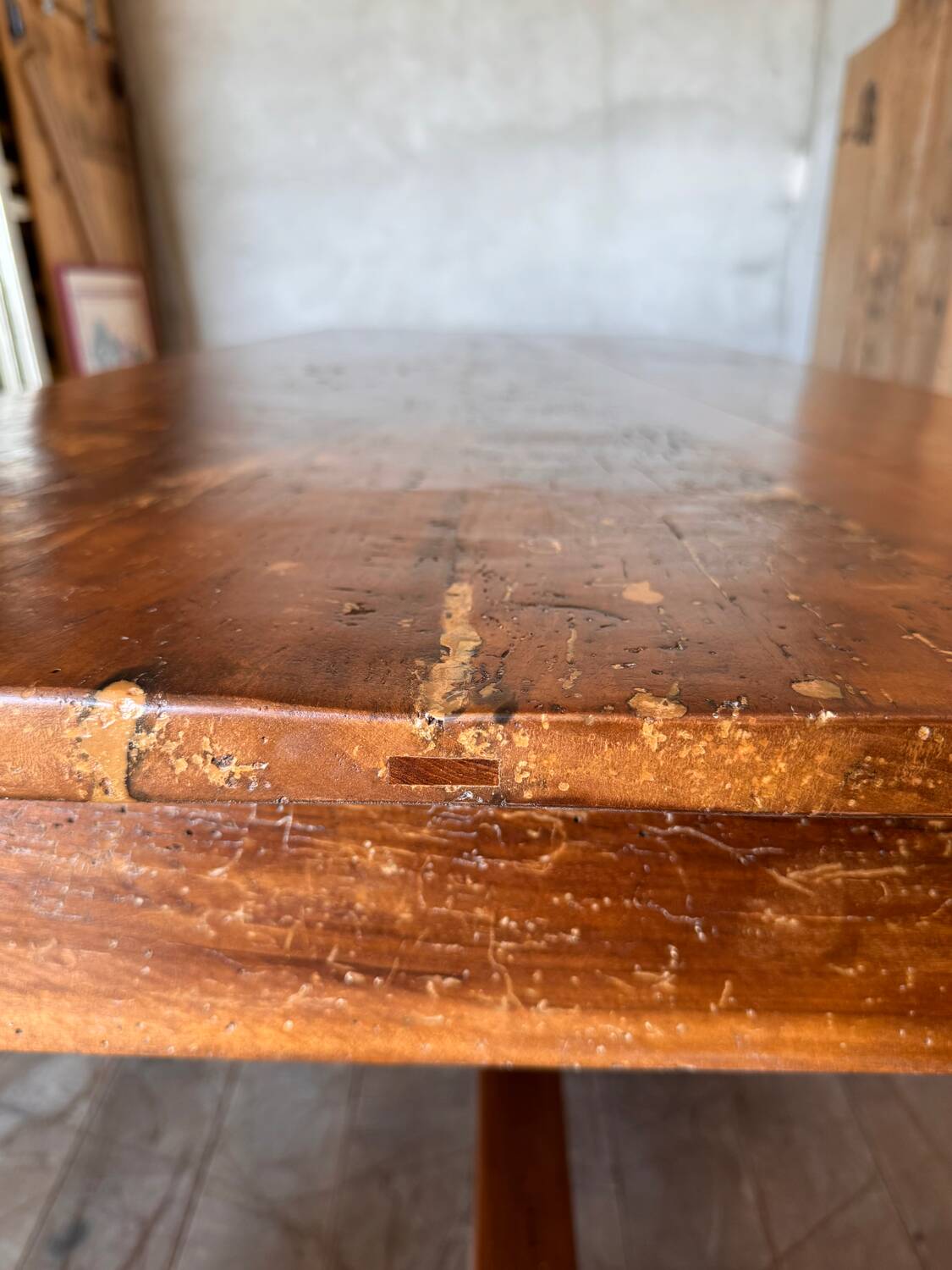 Farmhouse table for 10 people