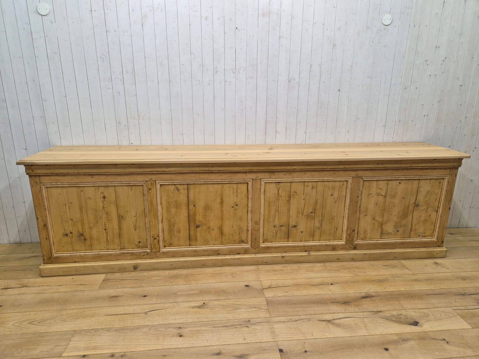 Former grocery store counter