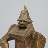 “Starke Jâan” sculpture in welded steel by Louk van Meurs, Netherlands, c. 1970s