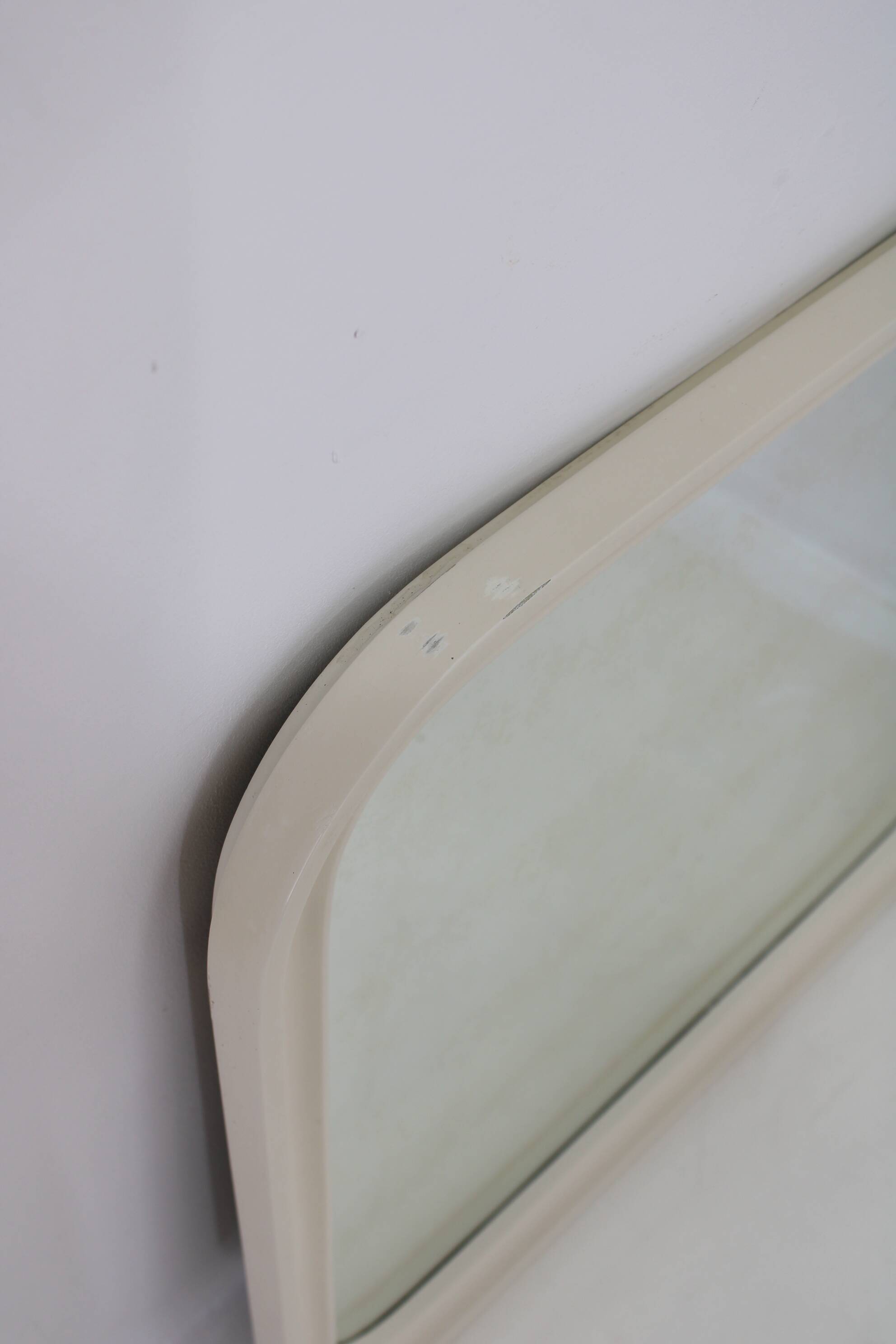 1960s Square Wall Mirror, Italy