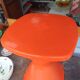 Pola orange stool 1970