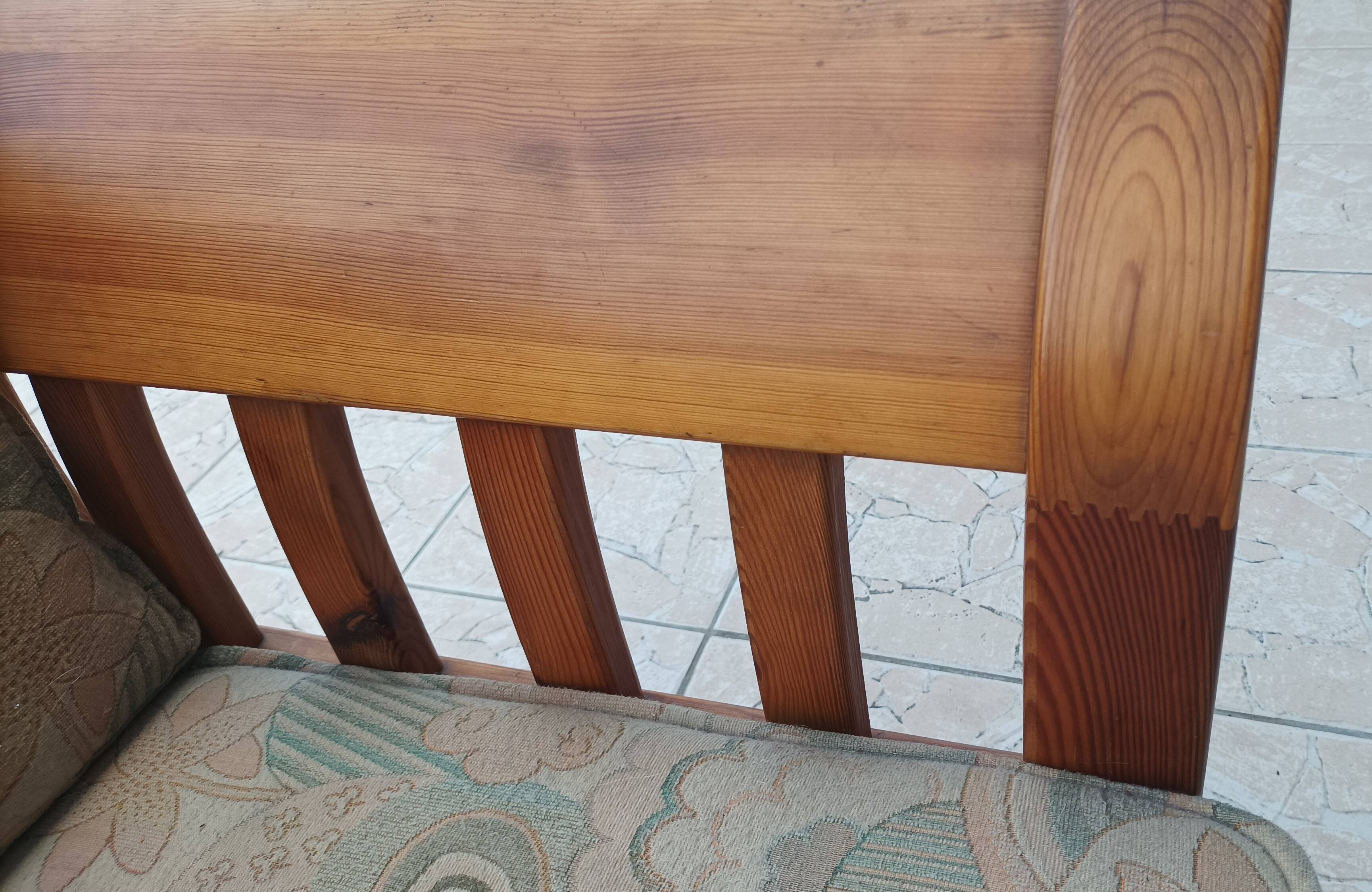 Vintage pine bench