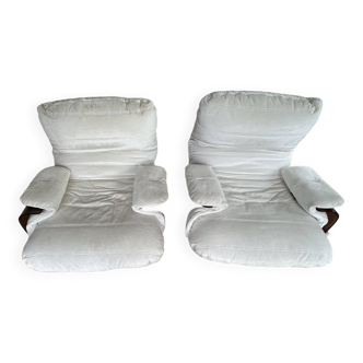 Paire de fauteuils de Michel Ducaroy, Ligne Roset