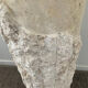Vintage travertine column from the 70s-80s