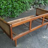 canape de repos scandinave , daybed FD 451 Hvidt et Nielsen signé