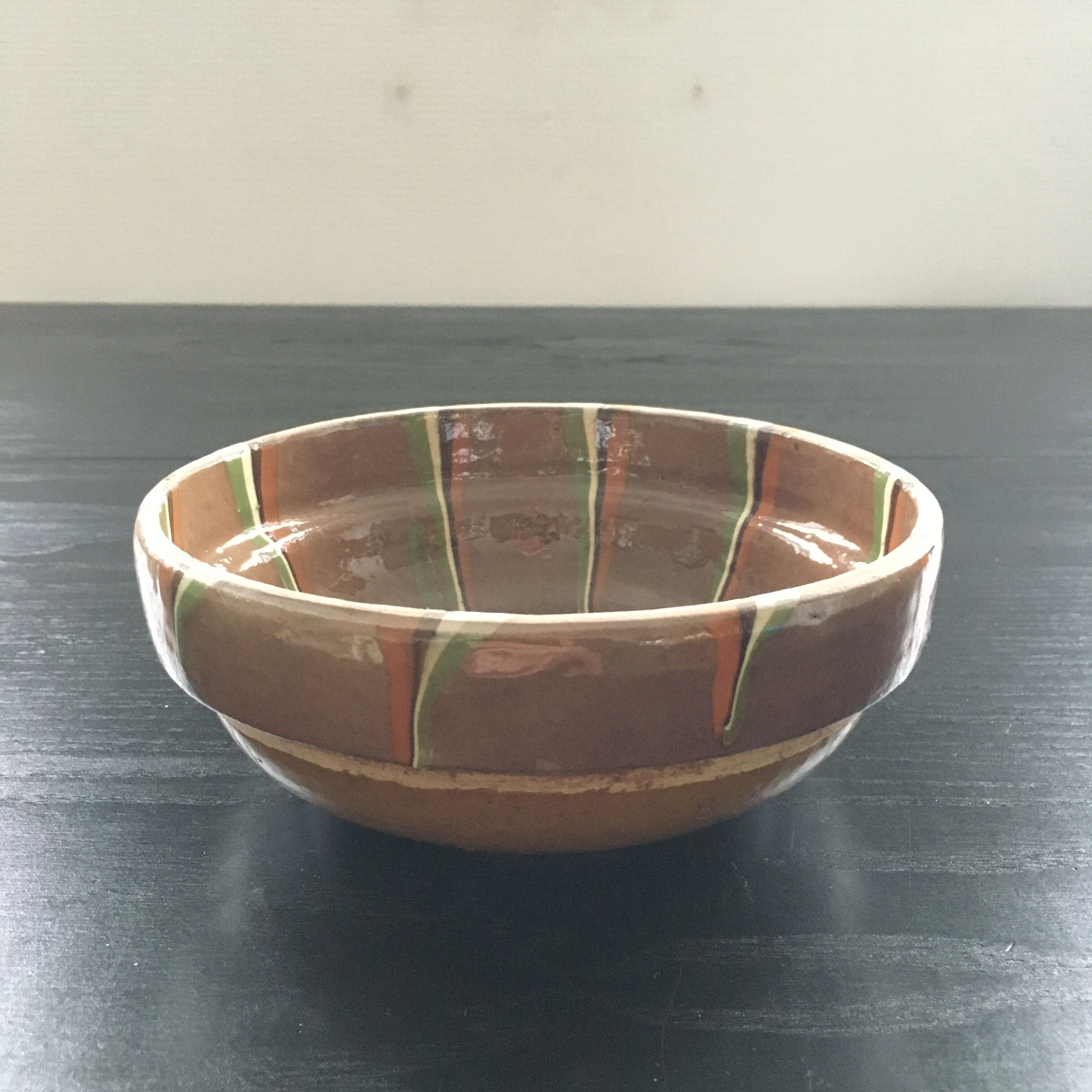 Saladier terre cuite mélangée