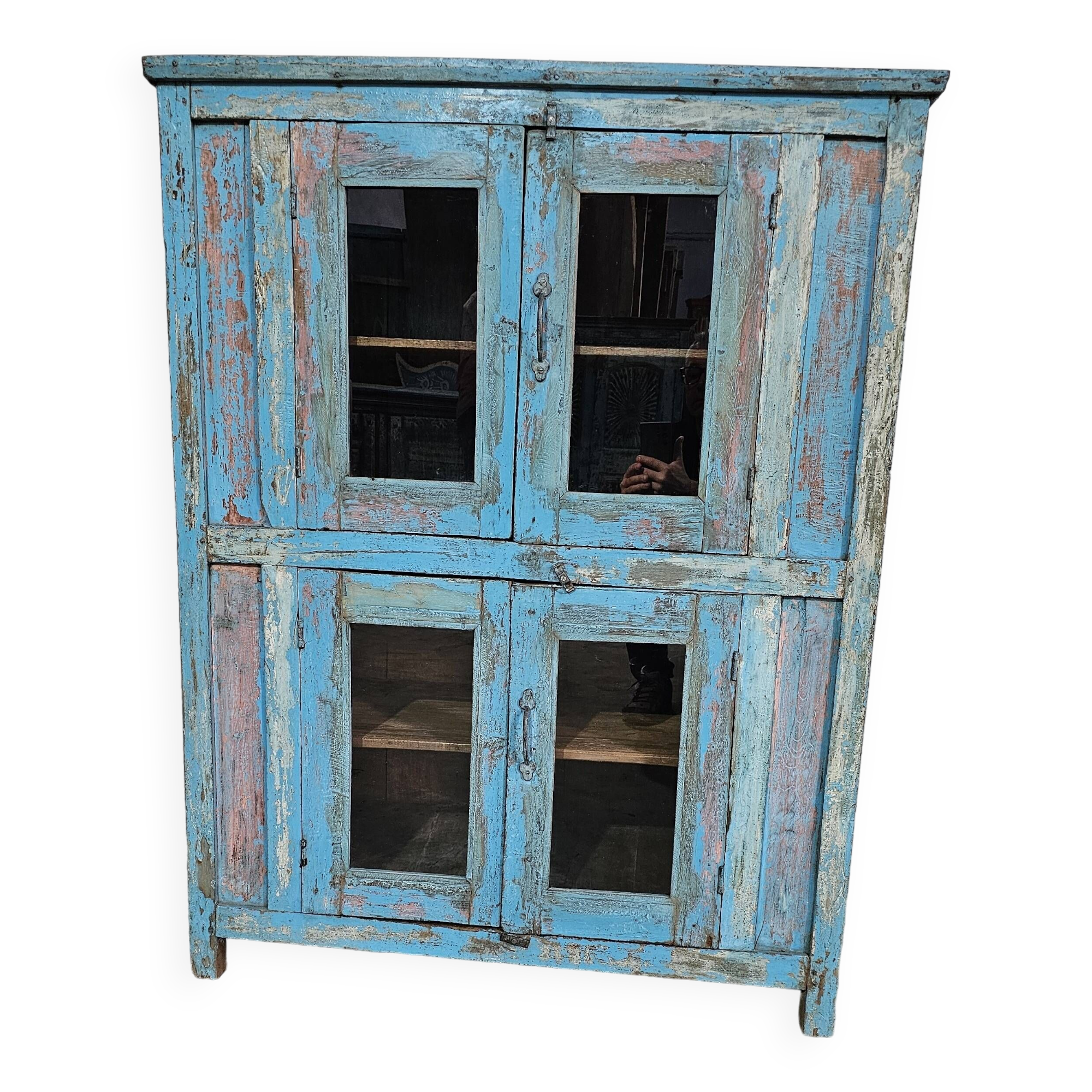 Antique teak sideboard from Burma