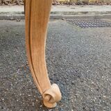 Louis XV extendable dining table, renovated, walnut, 250cm, 18th century.