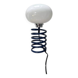 Blue spring lamps