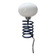 Blue spring lamps