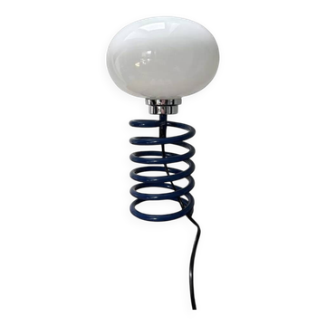 Blue spring lamps