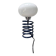 Blue spring lamps
