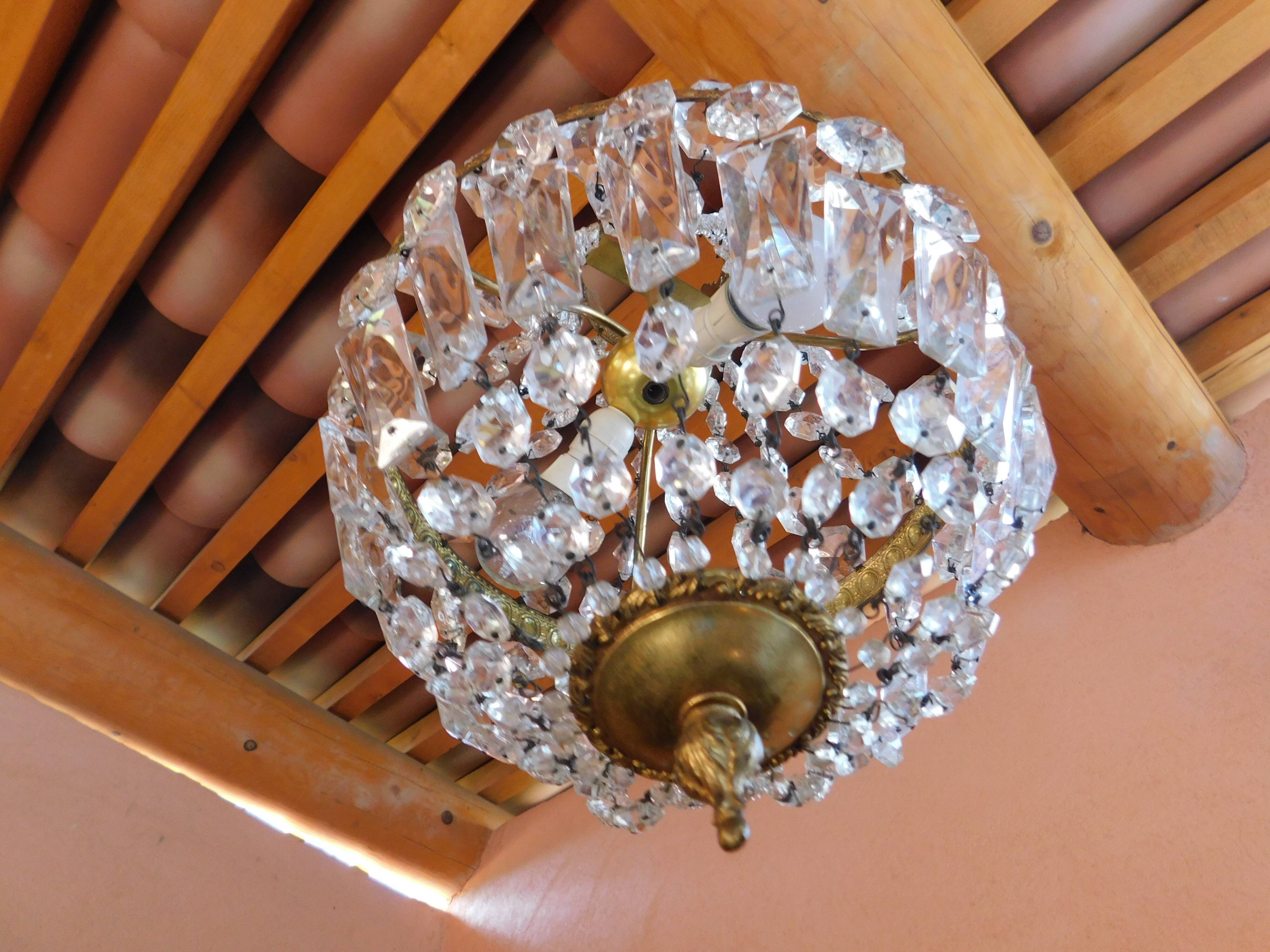 Chandelier tassels hot air balloon ø 25 cm