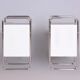 Bauhaus Bedside Tables in Chrome by Vichr, 1930s, Set of 2