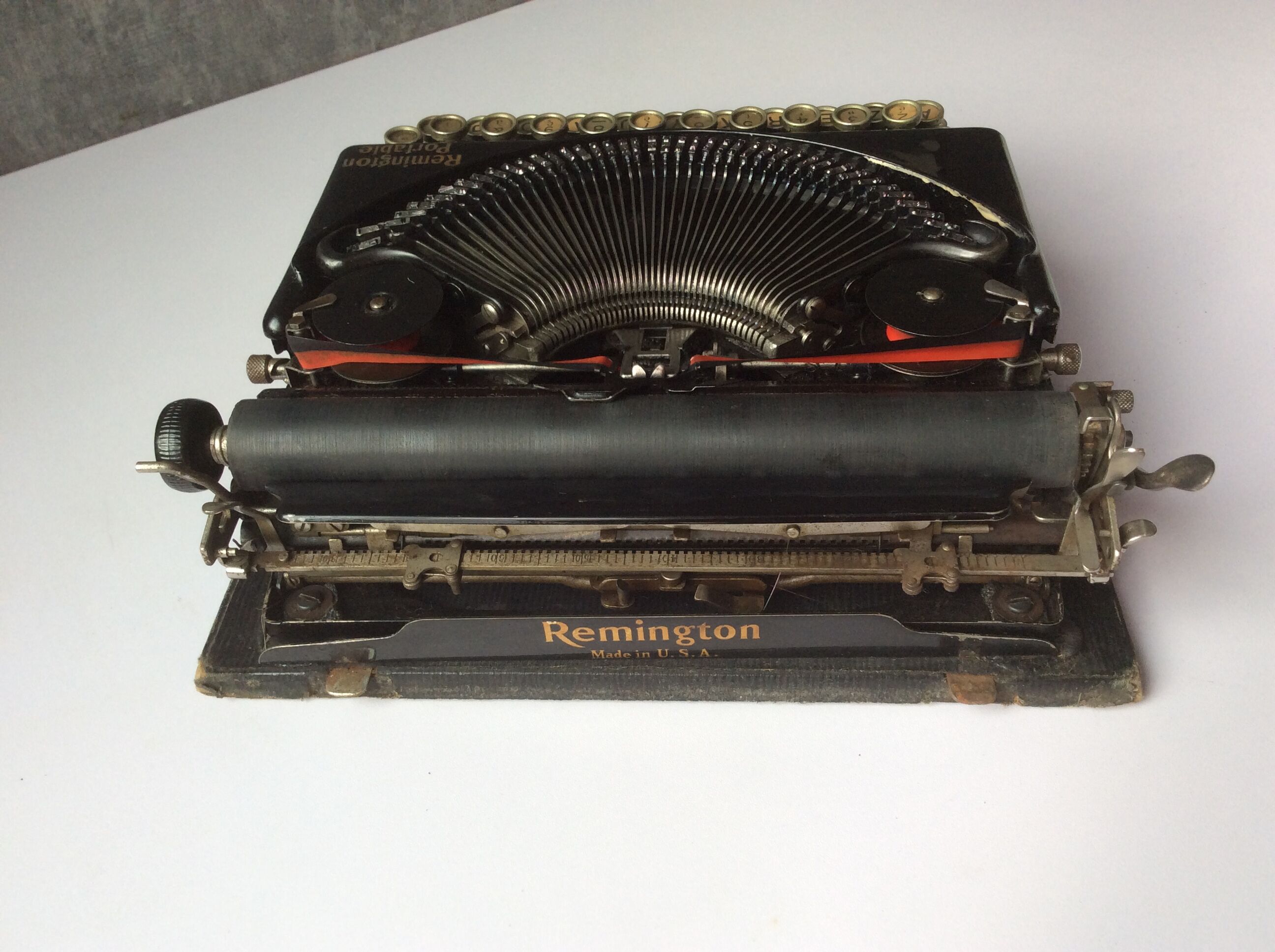 Machine à écrire ancienne Remington portable 1935-n°3