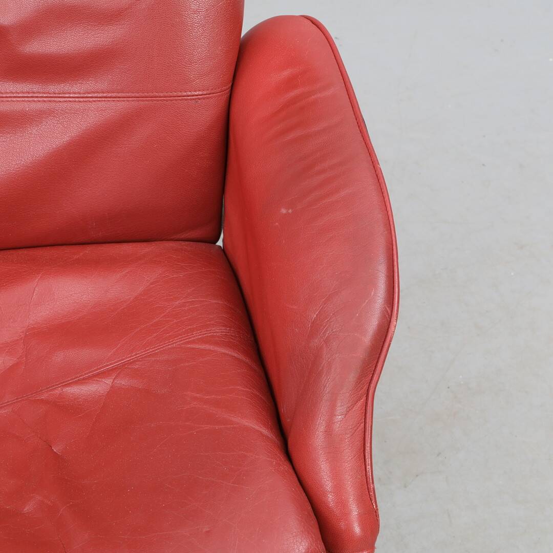armchair and footstool