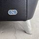 Pair of postmodern armchairs DS-23 by Franz-Josef Schulte for De Sede