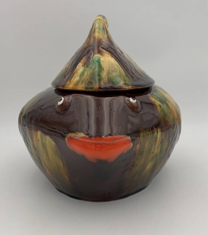 Vallauris vintage fish soup tureen, 1960s