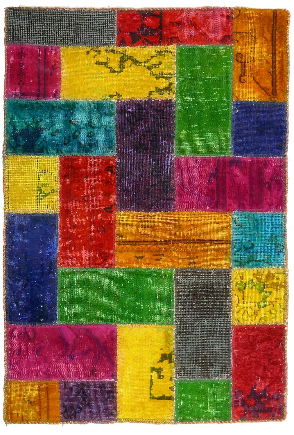 Oriental carpet "Patchwork" fine