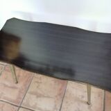 Coffee table formica and brass