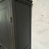 Bonnetière armoire parisienne noire
