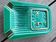 Art deco green ashtray