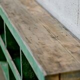 Workshop furniture – with green lockers