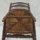 Antique armchair with armrests