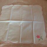 Serviettes service nappe anciennes